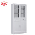 Factory directly selling Laboratory steel glass door sample filing switch steel book rack cabinet